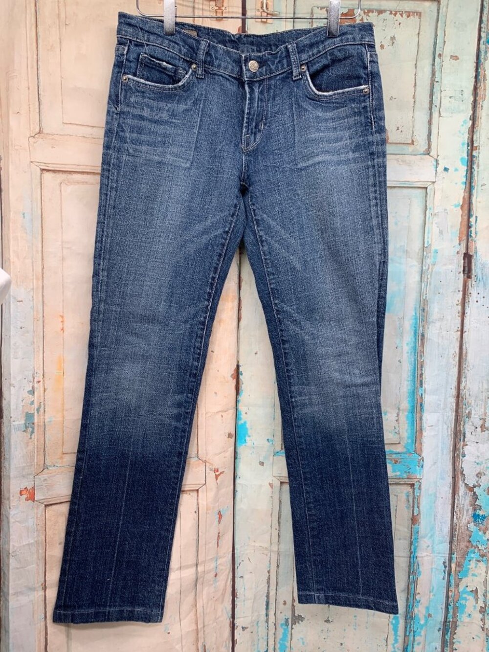 Citizens Of Humanity Kelly #001 Low Waist Bootcut Jeans 29 Made In USA Dark Wash